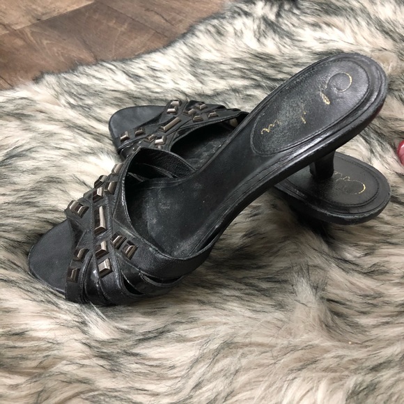 Cole Haan open toe kitty heels size 9 - Picture 3 of 8